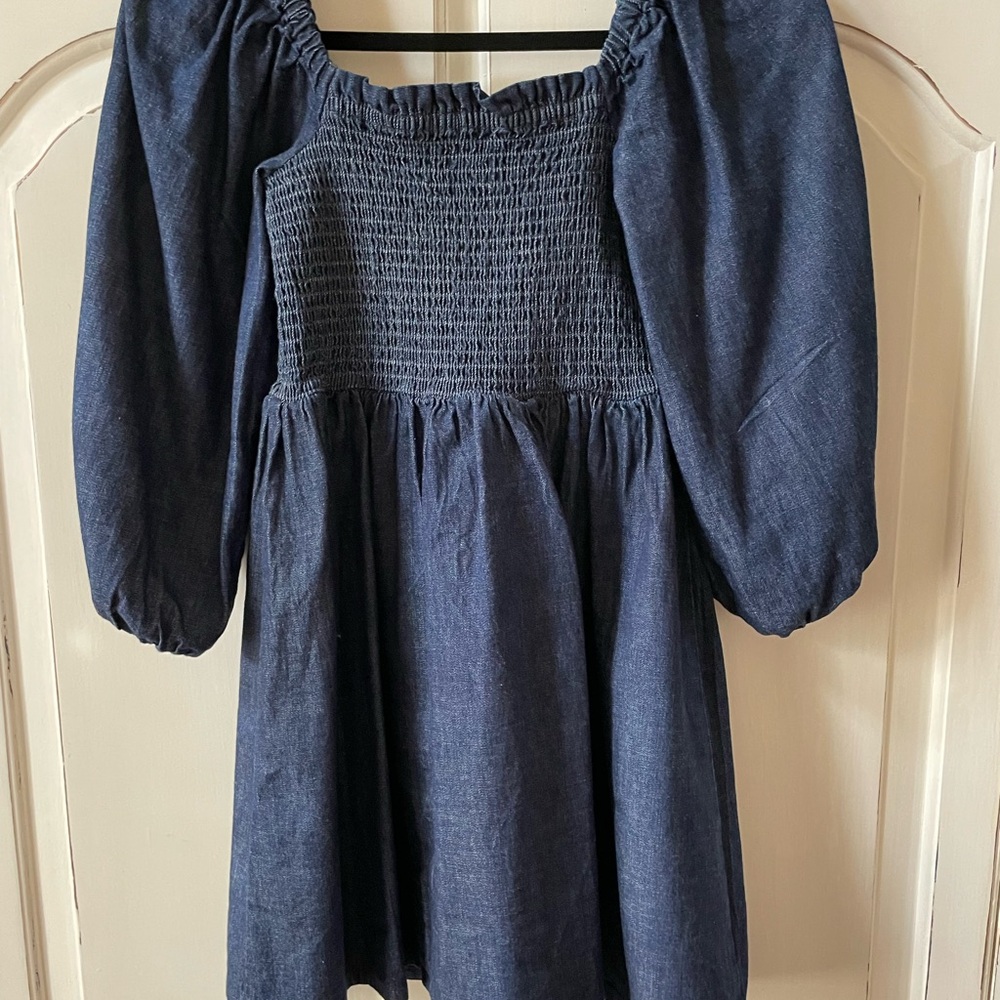J Crew Chambray Denim Dress